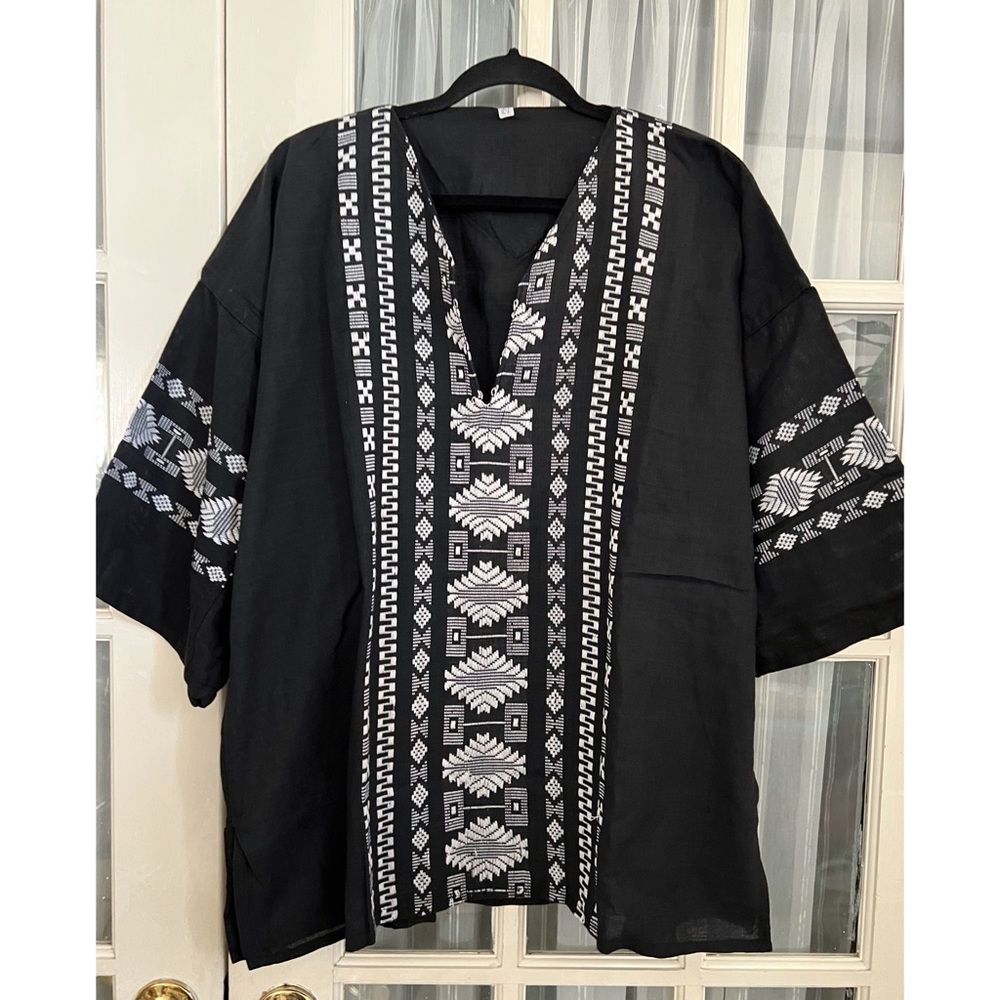 Mexican Boho Chiapas Hippie Top XX